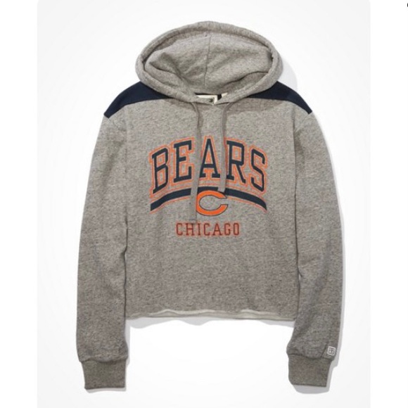 American Eagle Outfitters | Tops | American Eagle Tailgate Chicago Bears  Cropped Hoodie | Poshmark